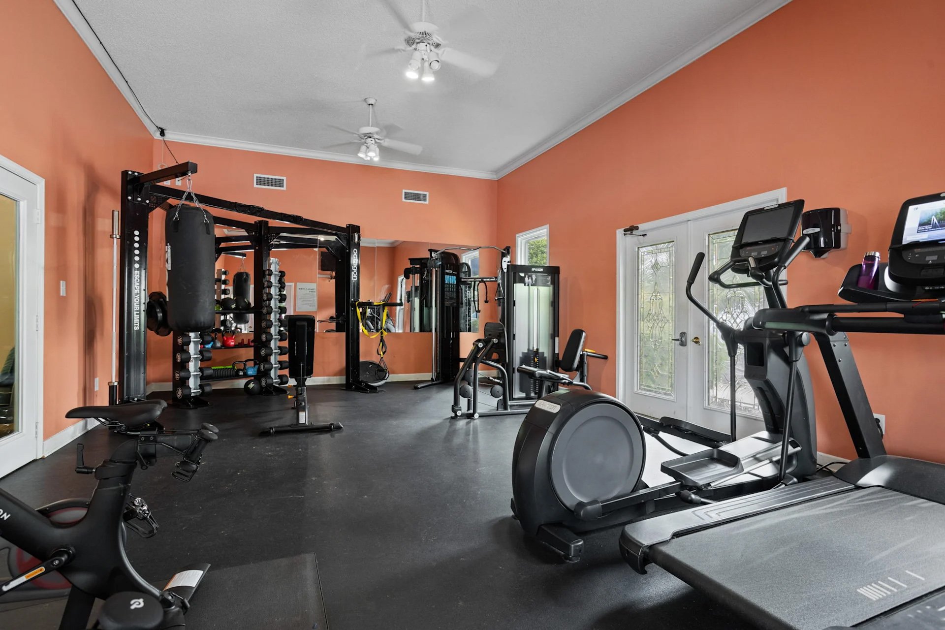 gym at Century Plaza, located in Greenville, SC